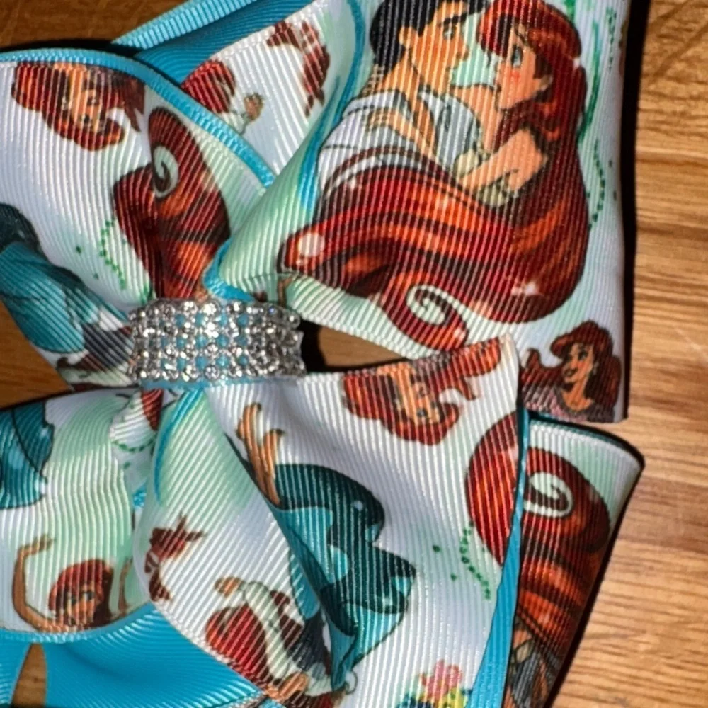 Enchanting The Little Mermaid Hair Bow